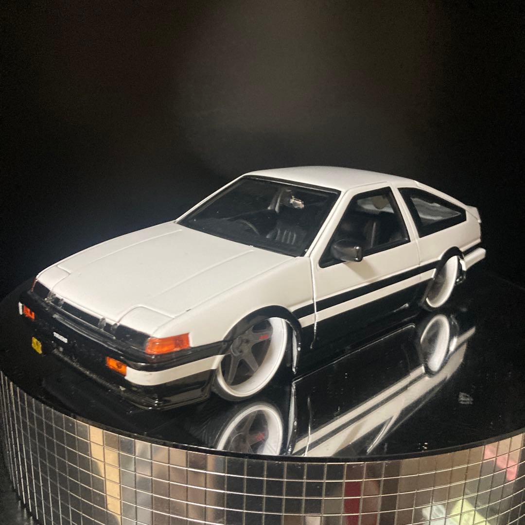jada toys トヨタ AE86 藤原とうふ店 レイズホイール