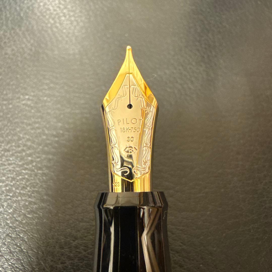 【極美品】試し書きのみ　カスタムURUSHI　B字　パイロット　PILOT 朱漆