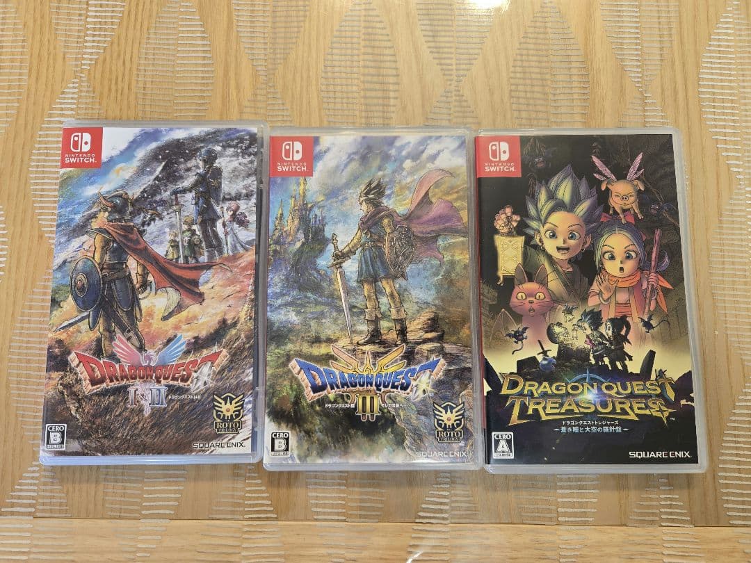 た*き様 【Switch】ドラゴンクエスト 3本セット I＆II／III／トレジ