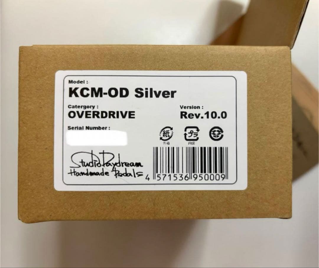 Studio daydream KCM-OD ギターエフェクター v10