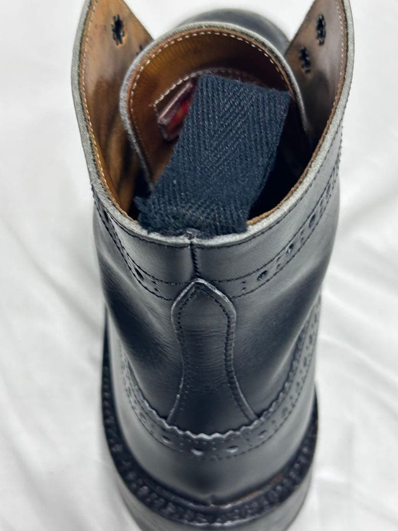 Tricker's / MALTON / M2508 / 黒 7.5 箱無し