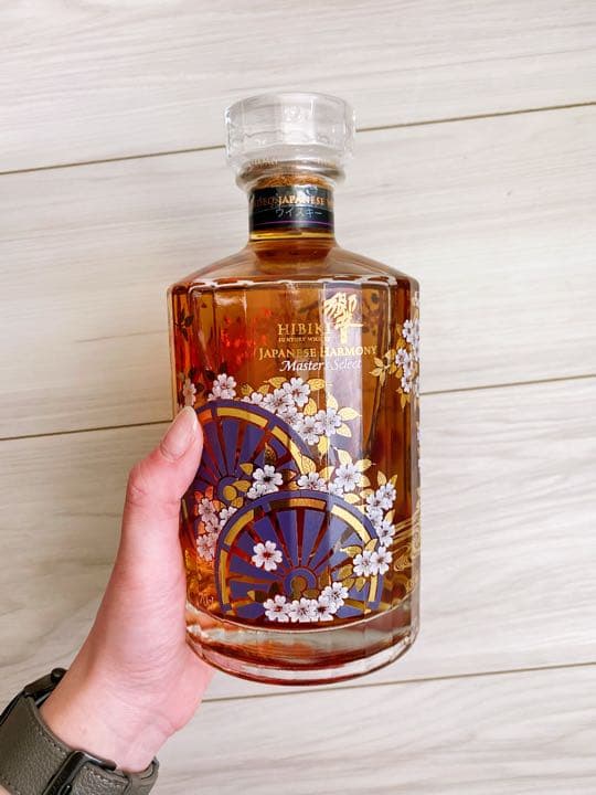 「購入直後」響 ジャパニーズハーモニー マスターズセレクト 意匠ボトル　海外向け