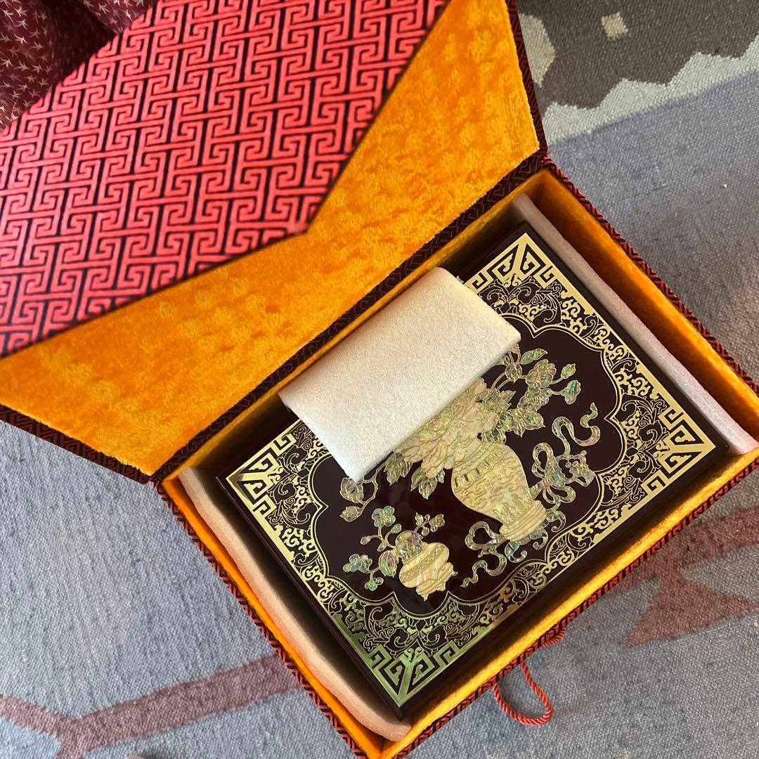 漆器／お化粧ボックス/アクセサリーボックス＠半額以下