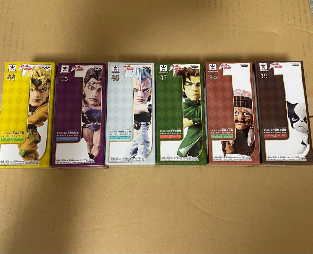 ジョジョの奇妙な冒険　ワールドコレクタブルフィギュア　セット