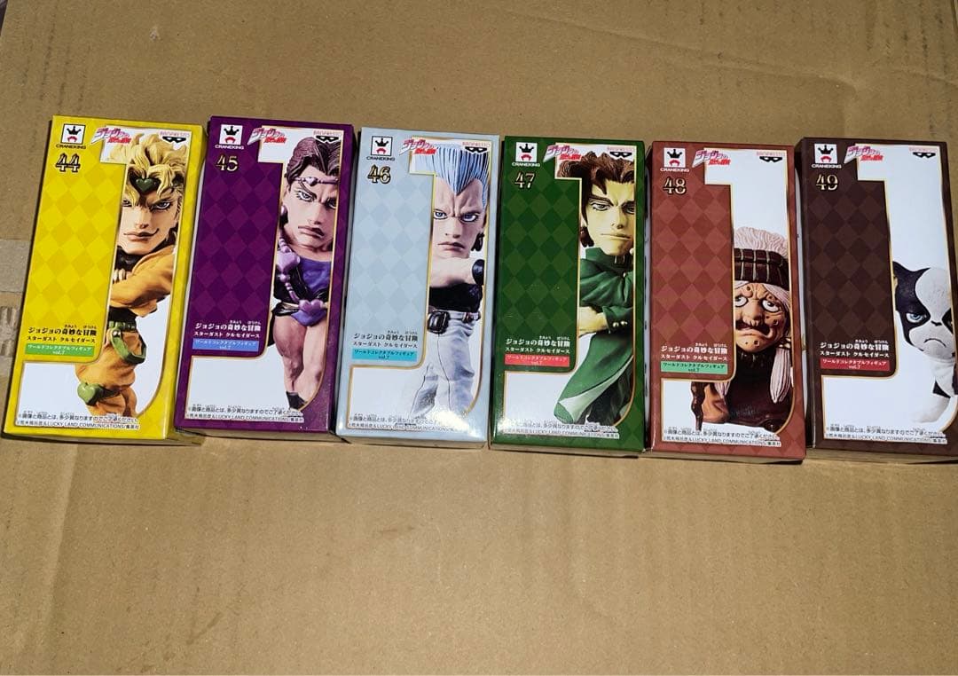 ジョジョの奇妙な冒険　ワールドコレクタブルフィギュア　セット