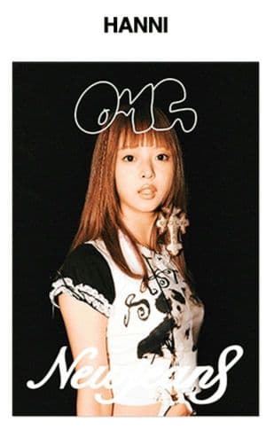 NewJeans NJZ ハニ OMG ポスター ver.(HANNI)