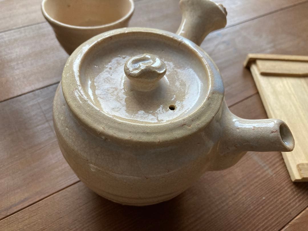 第11代 坂 高麗左衛門　番茶器揃　萩焼