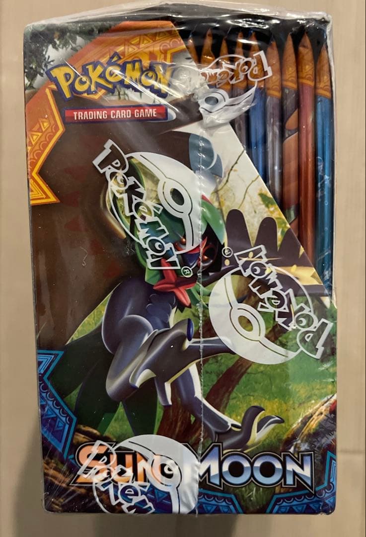 ポケモンカード sun&moon ブースターボックス英語版シュリンク付