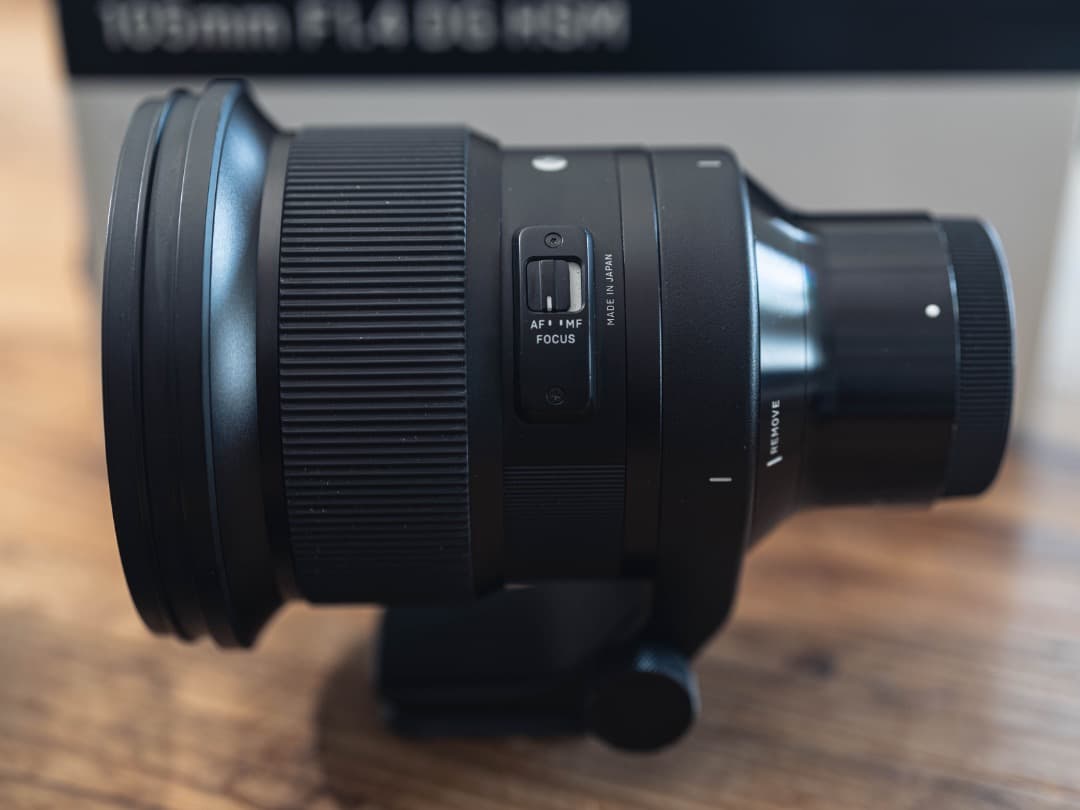 限界値下げ　SIGMA 105mm F1.4 DG HSM Artレンズ