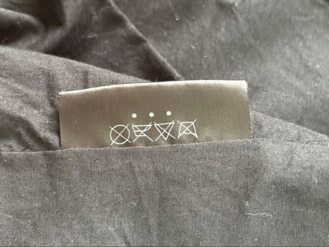 junhashimoto BIG ZIP INNER RIDERS ブラック