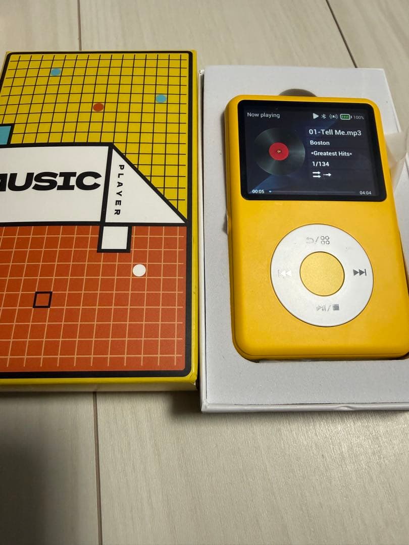 128GB MP3プレーヤー、DAP Hi-Fiミュージックプレーヤー