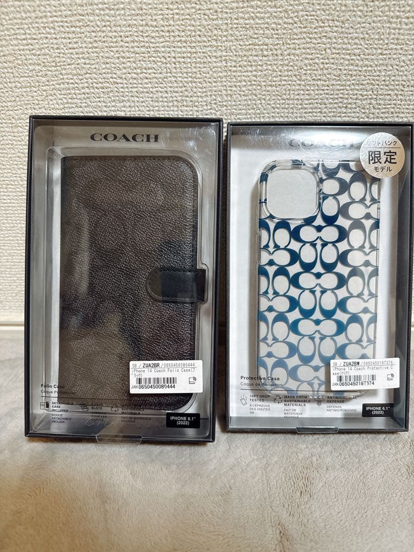 COACH iPhone14ケースセット２個セット