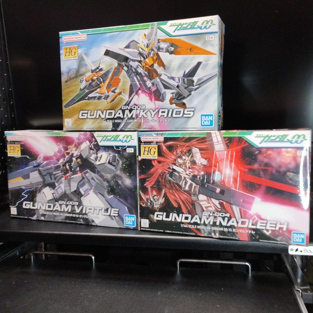 未開封新品 HG ガンダムOO ファーストシーズンより 登場機体 6個セット