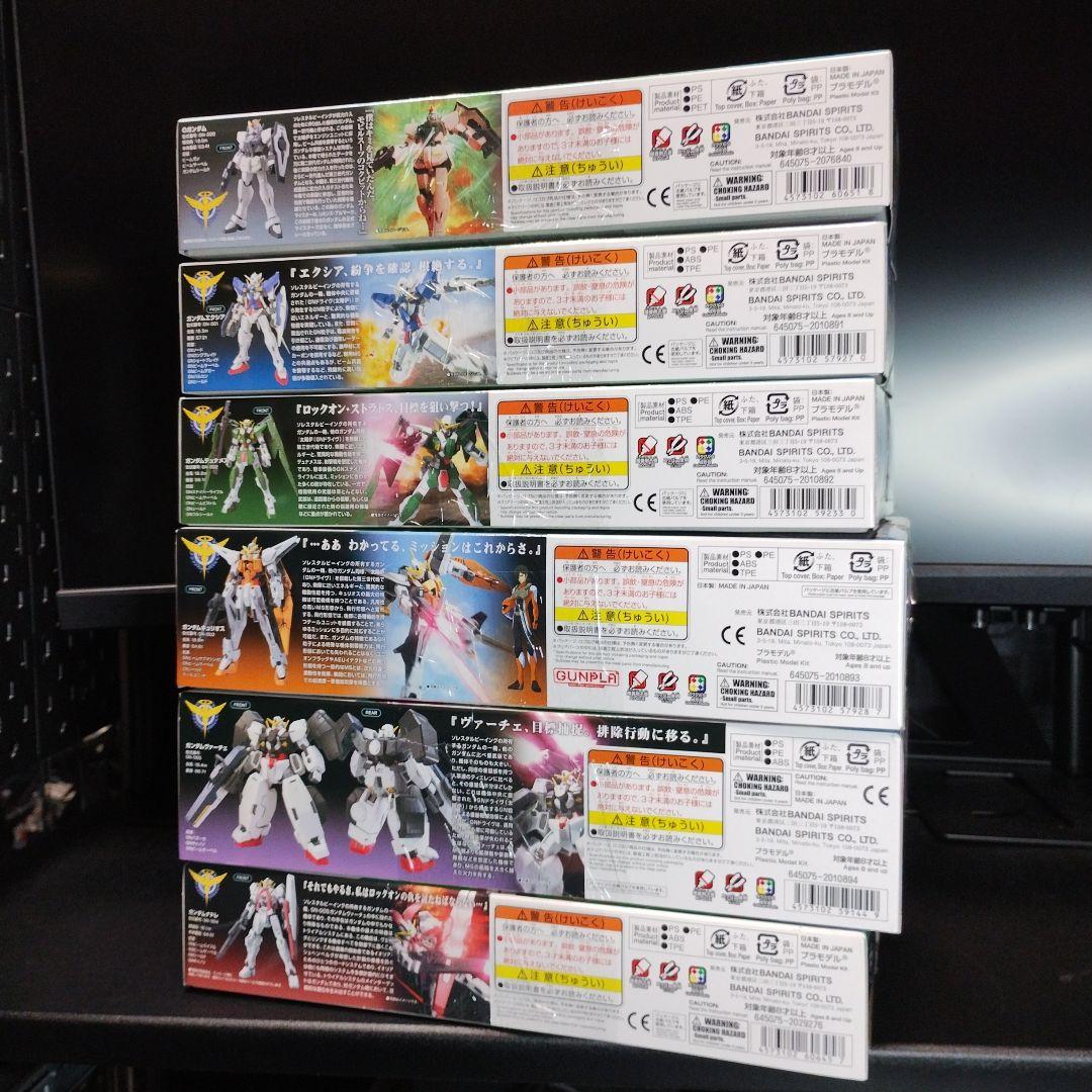 未開封新品 HG ガンダムOO ファーストシーズンより 登場機体 6個セット