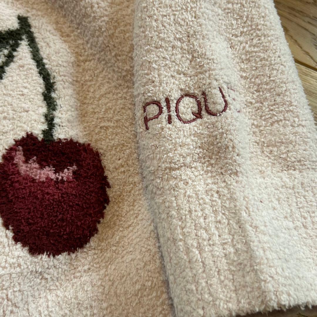 新品 gelato pique チェリージャガードカーディガン ピンク