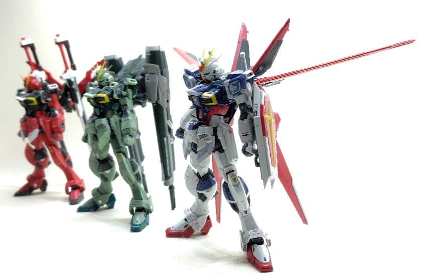 RG 1/144 インパルスガンダム Spec2 3種完成品