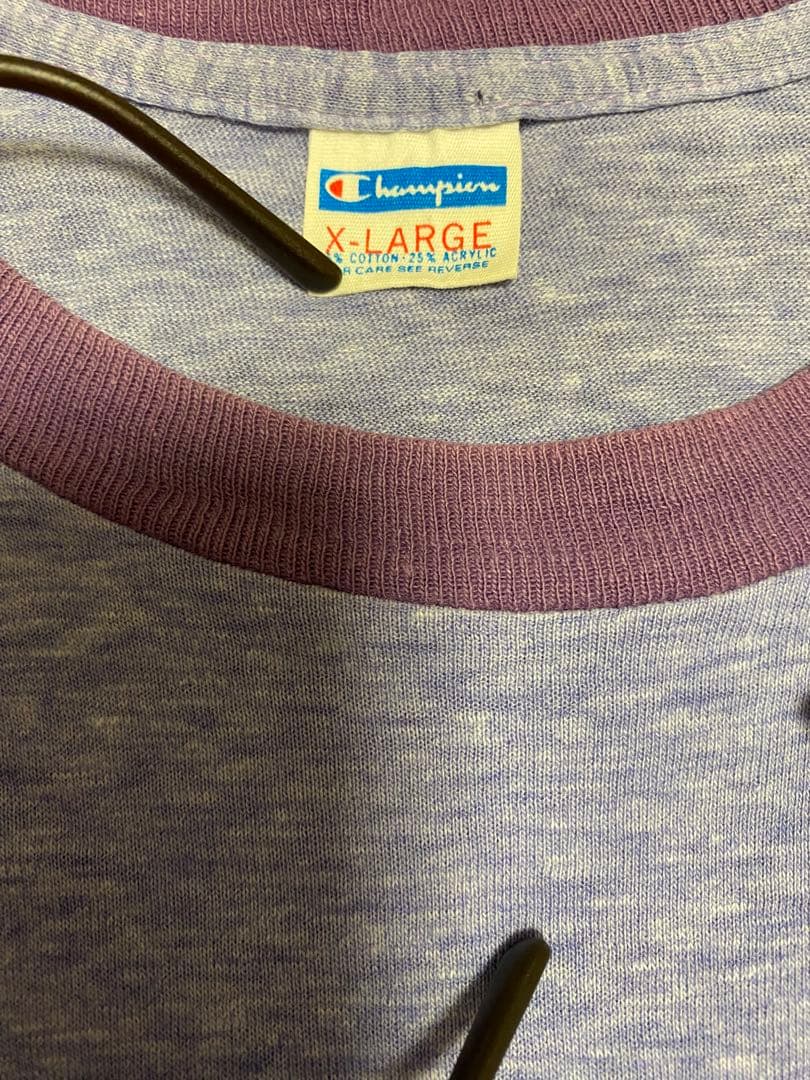 断シャリ　極上70s Champion チャンピオンバータグ リンガーT