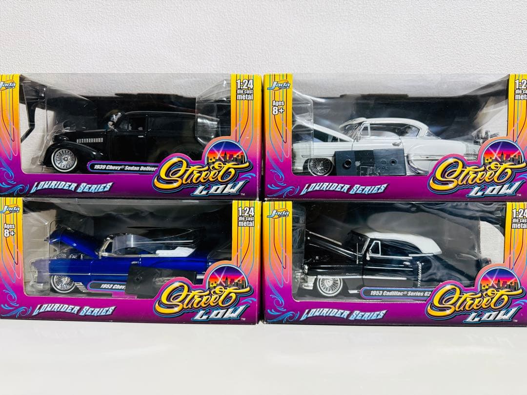 Jada/StreetLow Chevyシボレー 4台セット 1/24 絶版美品