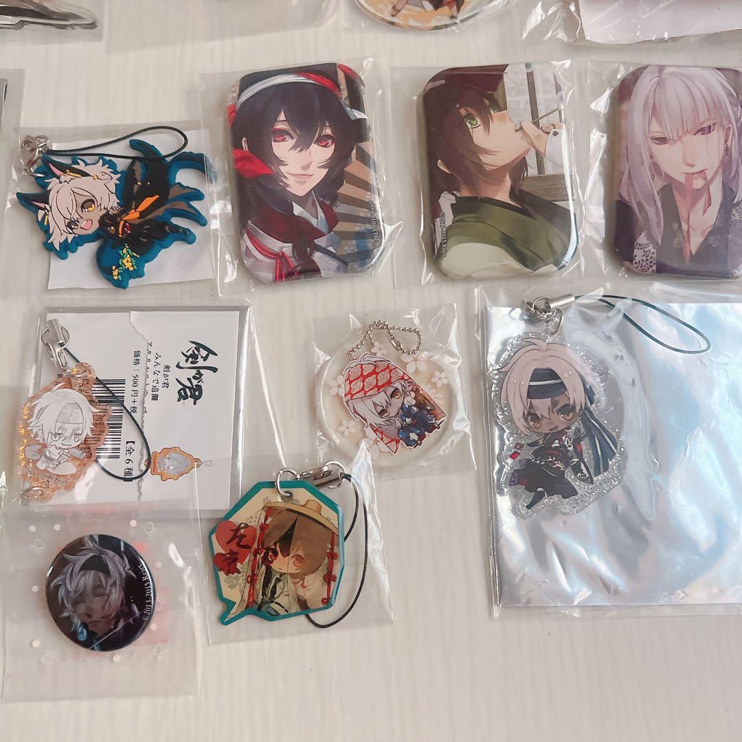 【画像複数枚】 剣が君 グッズセット 螢 アクスタ 缶バ 色紙 rejet