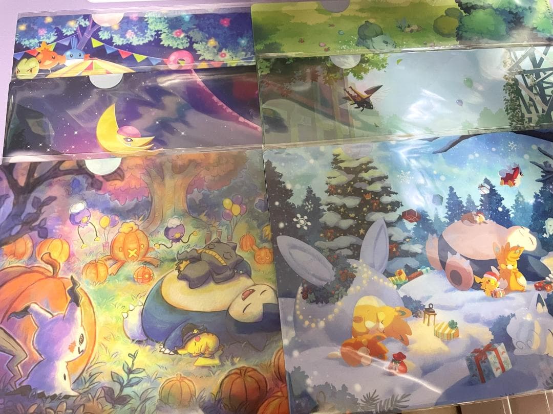 ポケモンスリープ 渋谷 クリアファイル 全6種セット