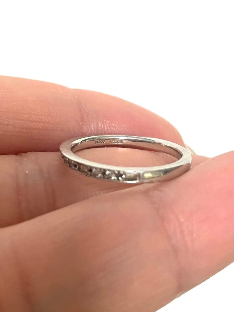 グ*能様 オレッキオ（ORECCHIO）ptダイヤリング #13