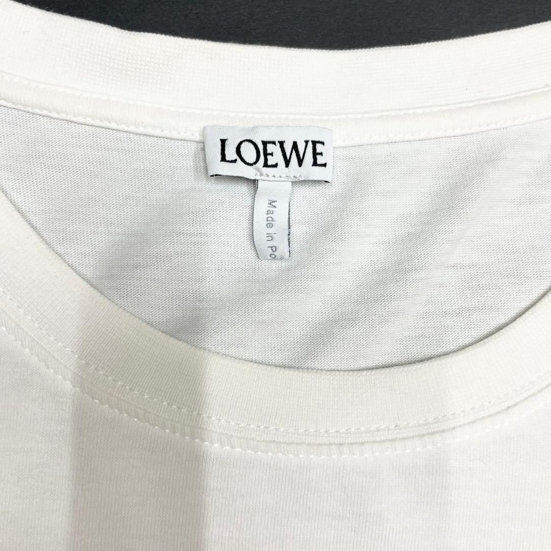 美品 LOEWE ロエベ アナグラム Tシャツ エンボス加工 Mサイズ