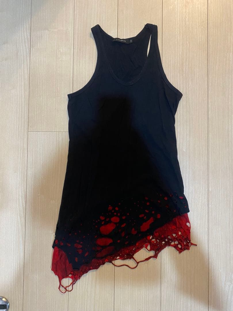 CIVARIZE ダメージタンクトップ