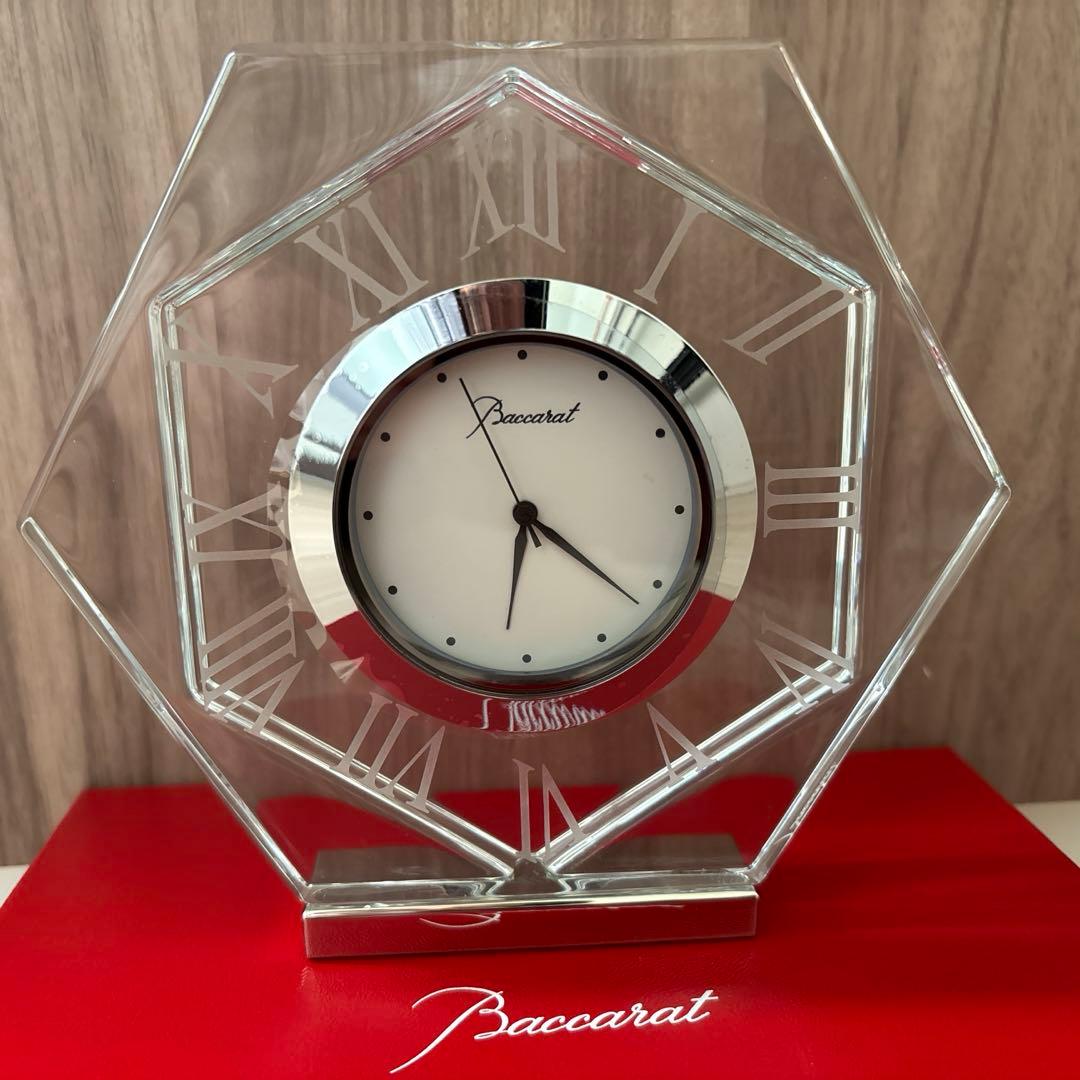 新品・未使用　バカラ Baccarat アビス 置時計 定価154,000円