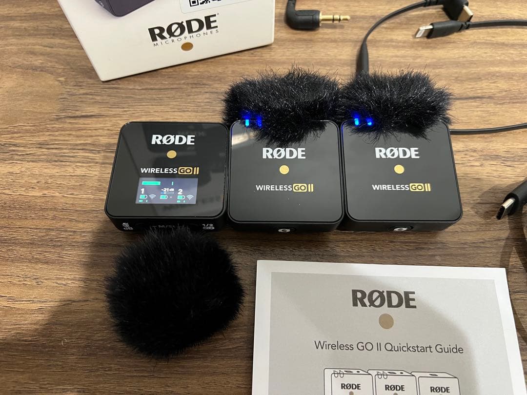 正規品iPhone OK RODE WIRELESS GOII ワイヤレスゴー2