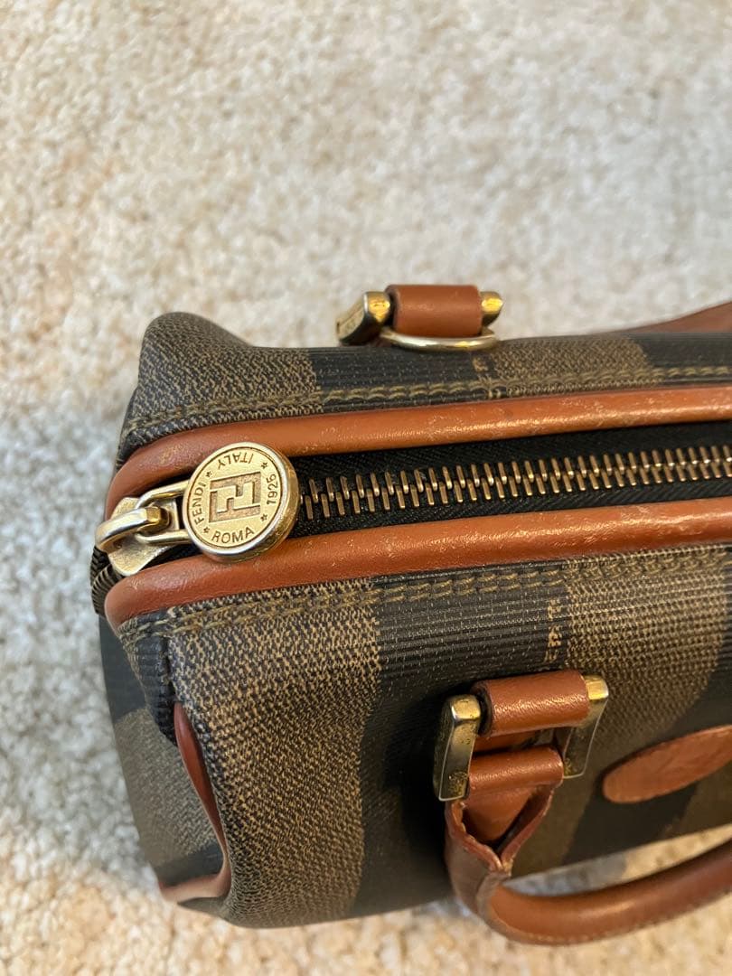 FENDI ペカン柄 ミニボストン