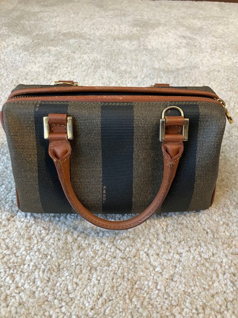 FENDI ペカン柄 ミニボストン