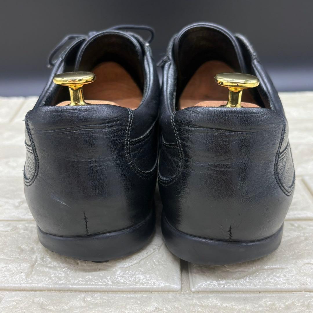 【良品】ビルケンシュトック レザーシューズ ダービー プレーントゥ 27 黒