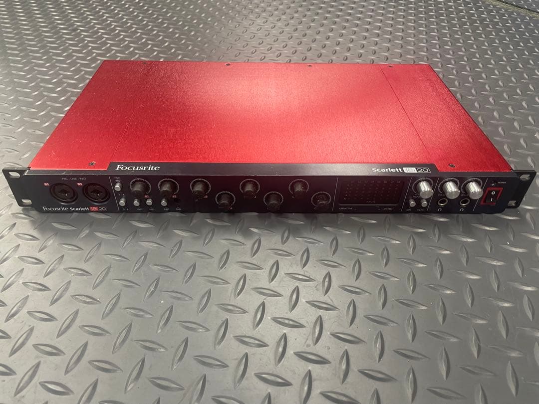 Focusrite Scarlett 18i20 オーディオインターフェイス