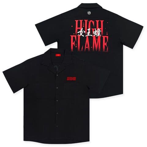 女王蜂 HIGH FLAME SHIRT シャツ Lサイズ／新品