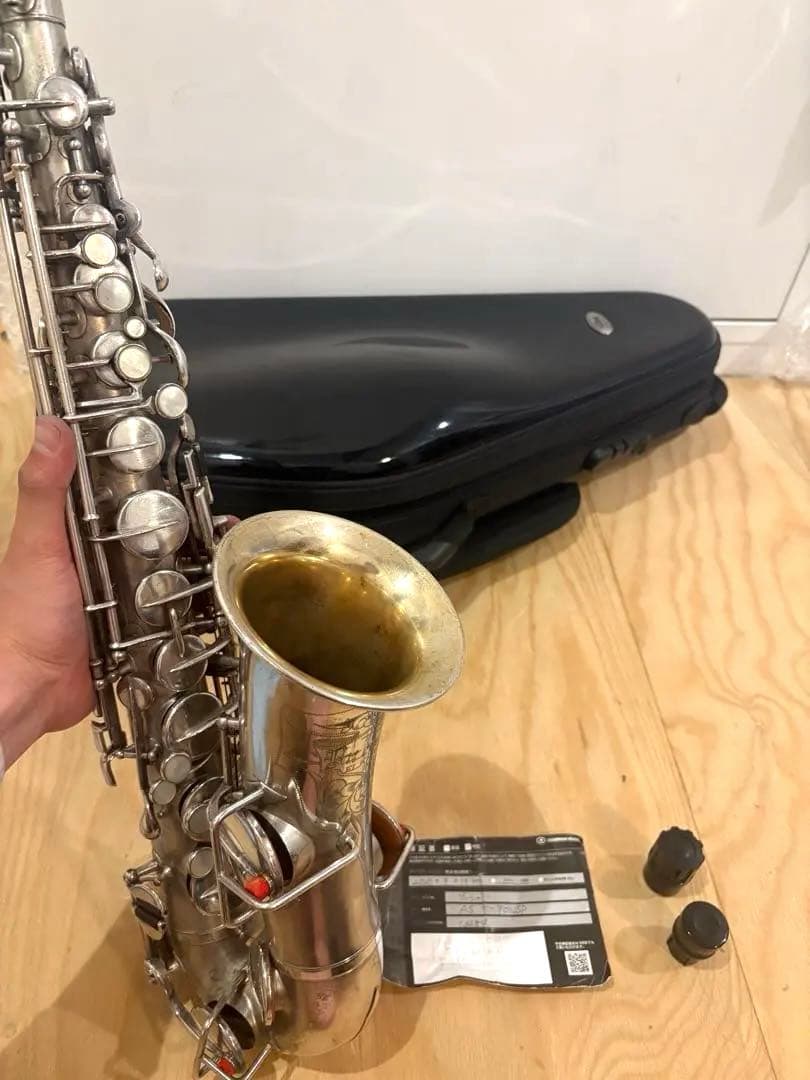 最終値下‼️ Buescher ブッシャー　ビンテージ　シルバー　アルトサックス