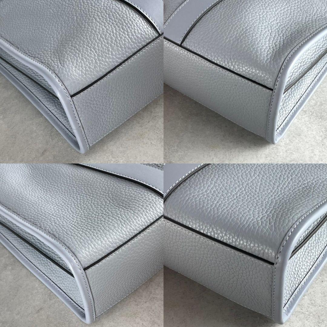 タグ付新品 ゴッサム 2way ポートフォリオ ビジネス A4可 レザー グレー