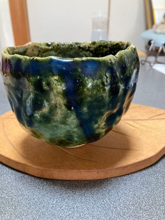 福島一紘作　お抹茶腕　共箱付いてます。最終お値下げしました。