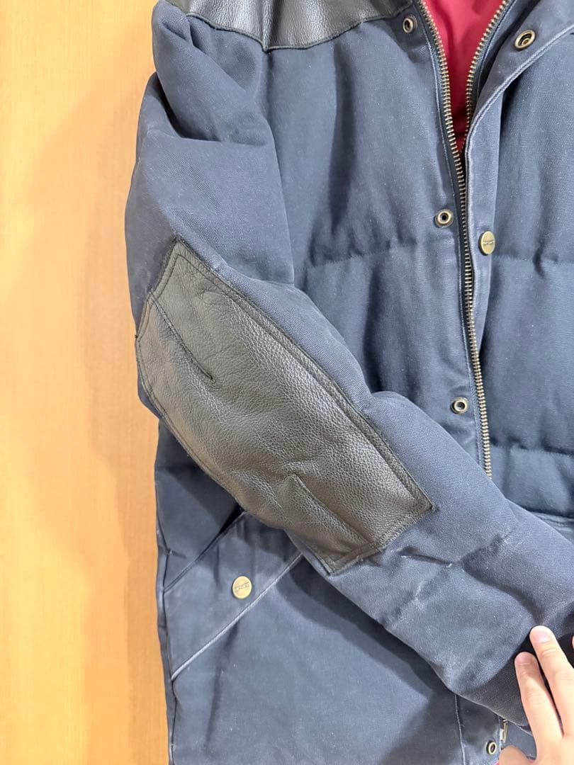 Carhartt ネイビー ダウンジャケット Lサイズ