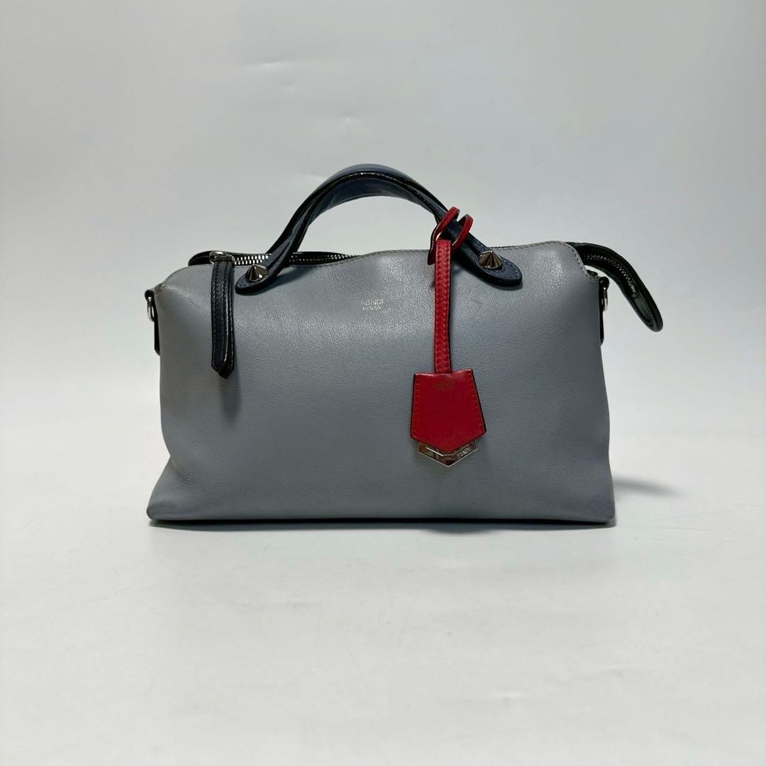 r43【美品】保存袋付　フェンディバイザウェイ　ミディアム　2wayショルダー.