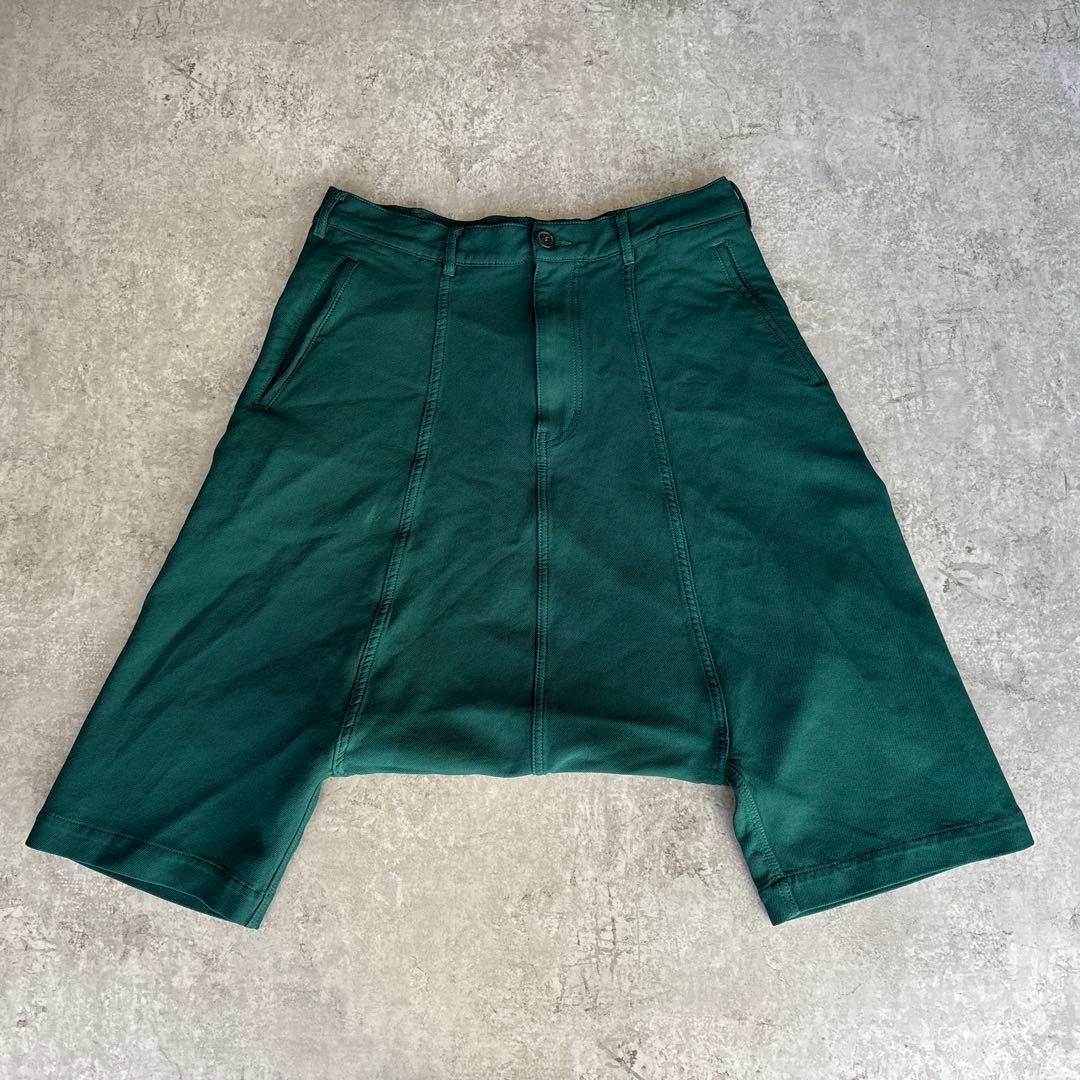 COMMEdesGARCONS HOMME PLUS【XS】サルエルパンツ 緑