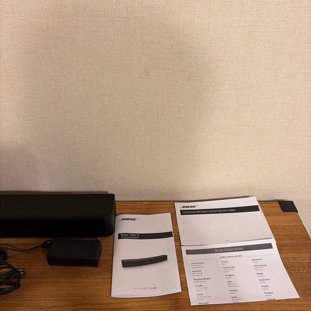 スピーカー・ウーファー Bose Solo 5