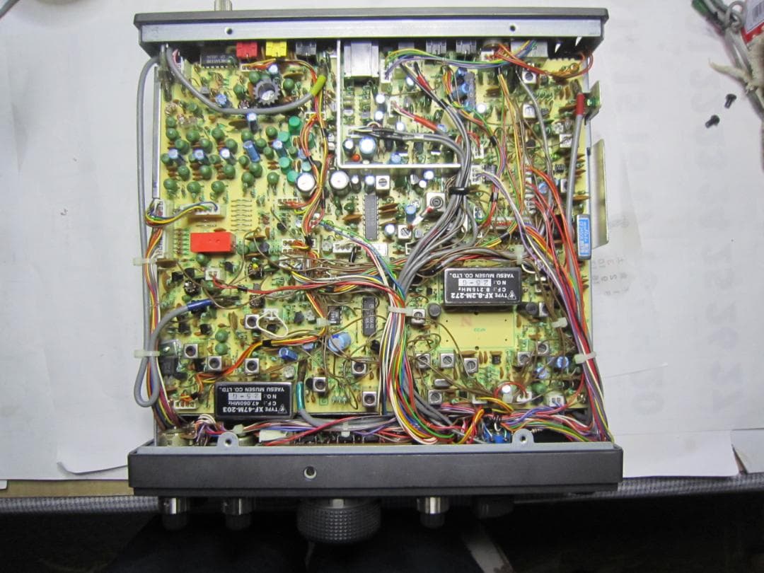 YAESU　FT-757GX　HF　オールモード　無線機　100W出力