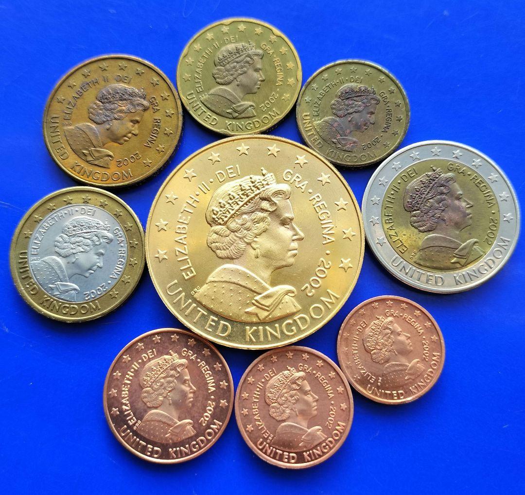 コレクション EURO COIN COLLECTION-UNITED KINGDOM 2002