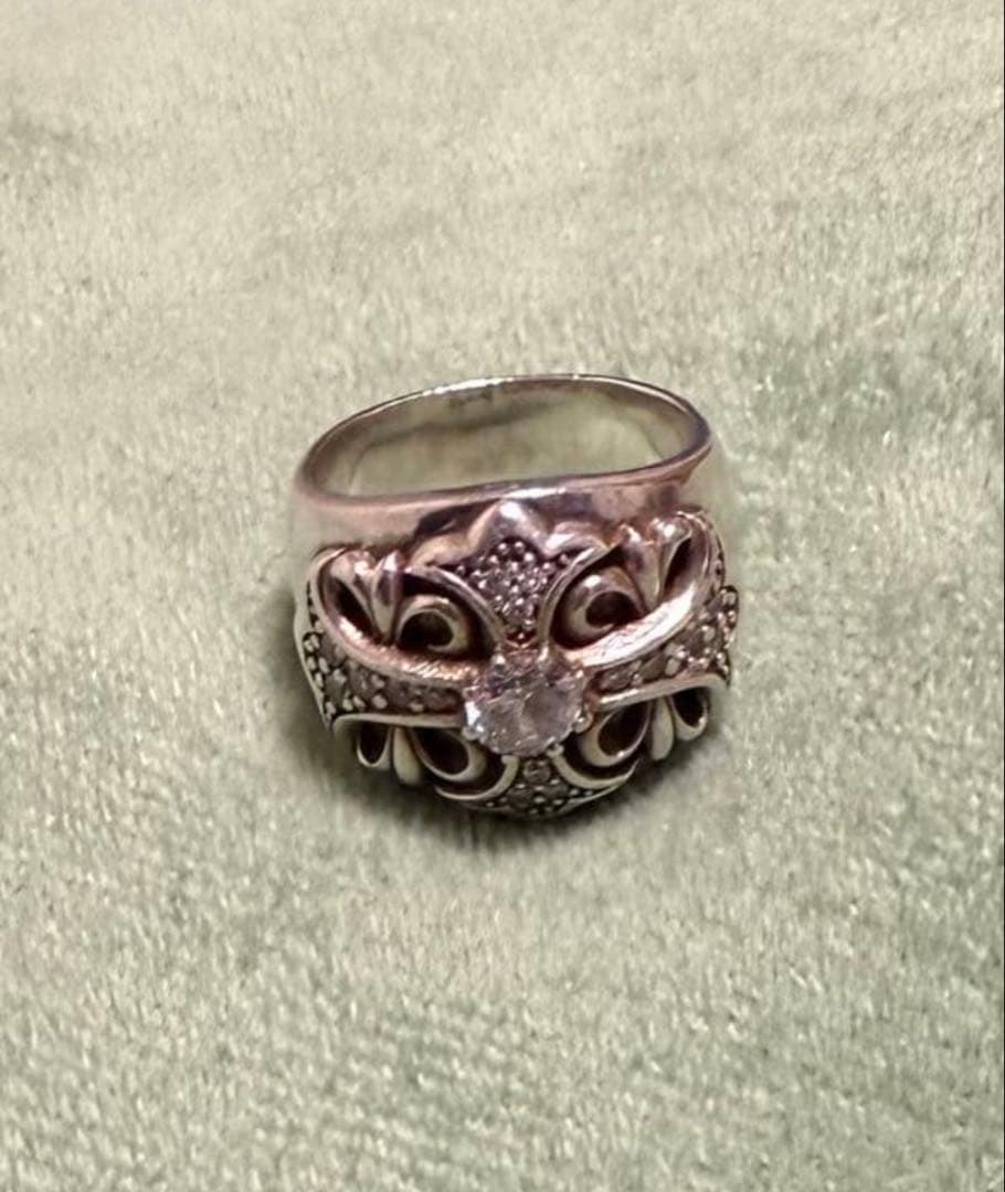 Chrome Hearts天然パヴェリング 22号