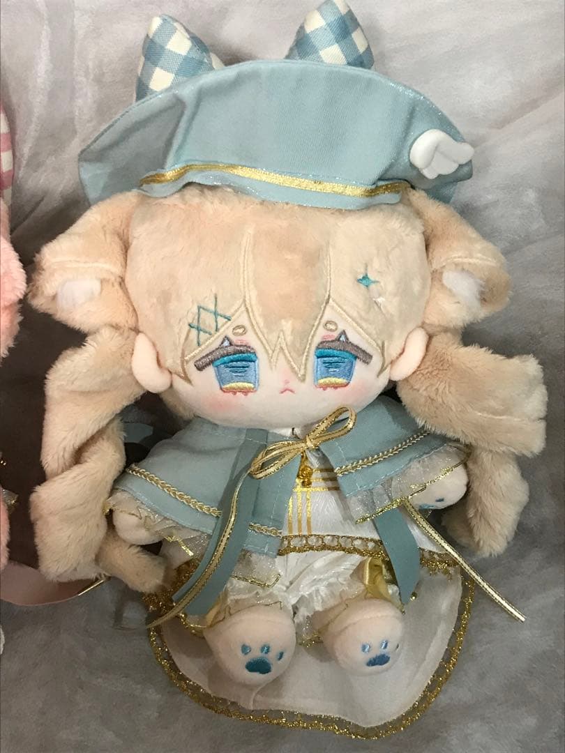 着せ替えぬいぐるみ　無属性ぬいぐるみ　ピンク　ブルー　ミネ