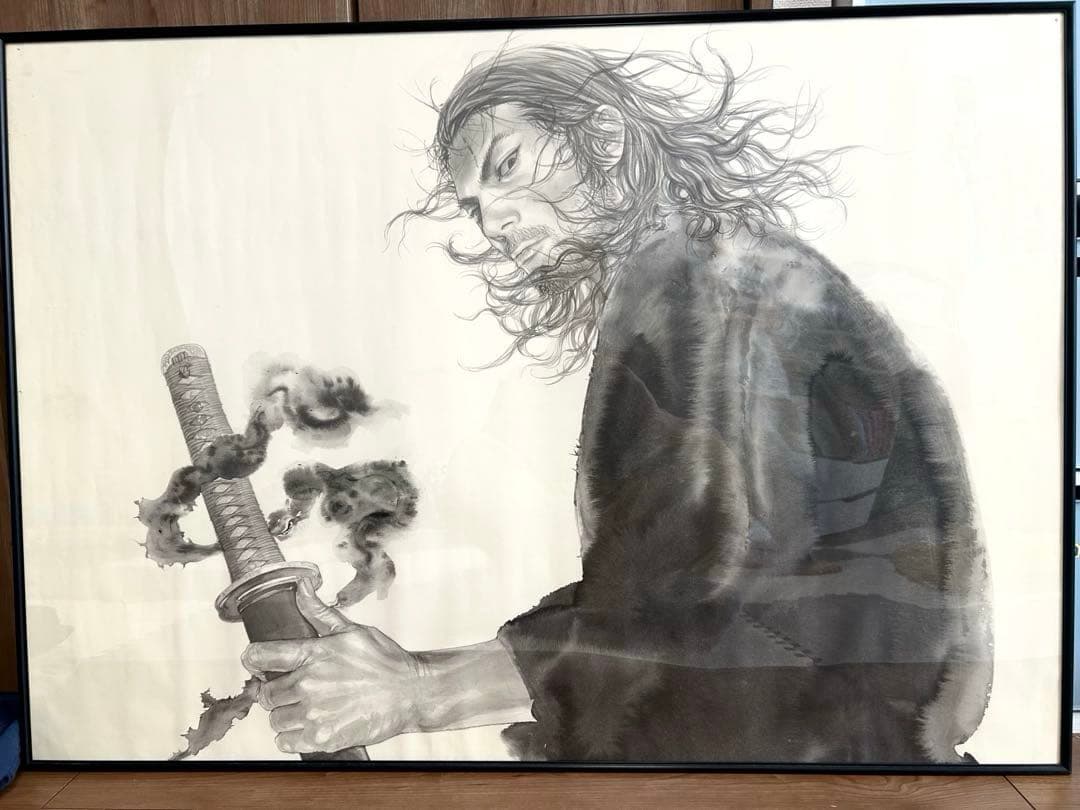 井上雄彦　最後のマンガ展　B1ポスター大阪版