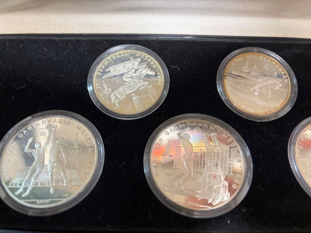 1980年モスクワオリンピック銀メダルセット