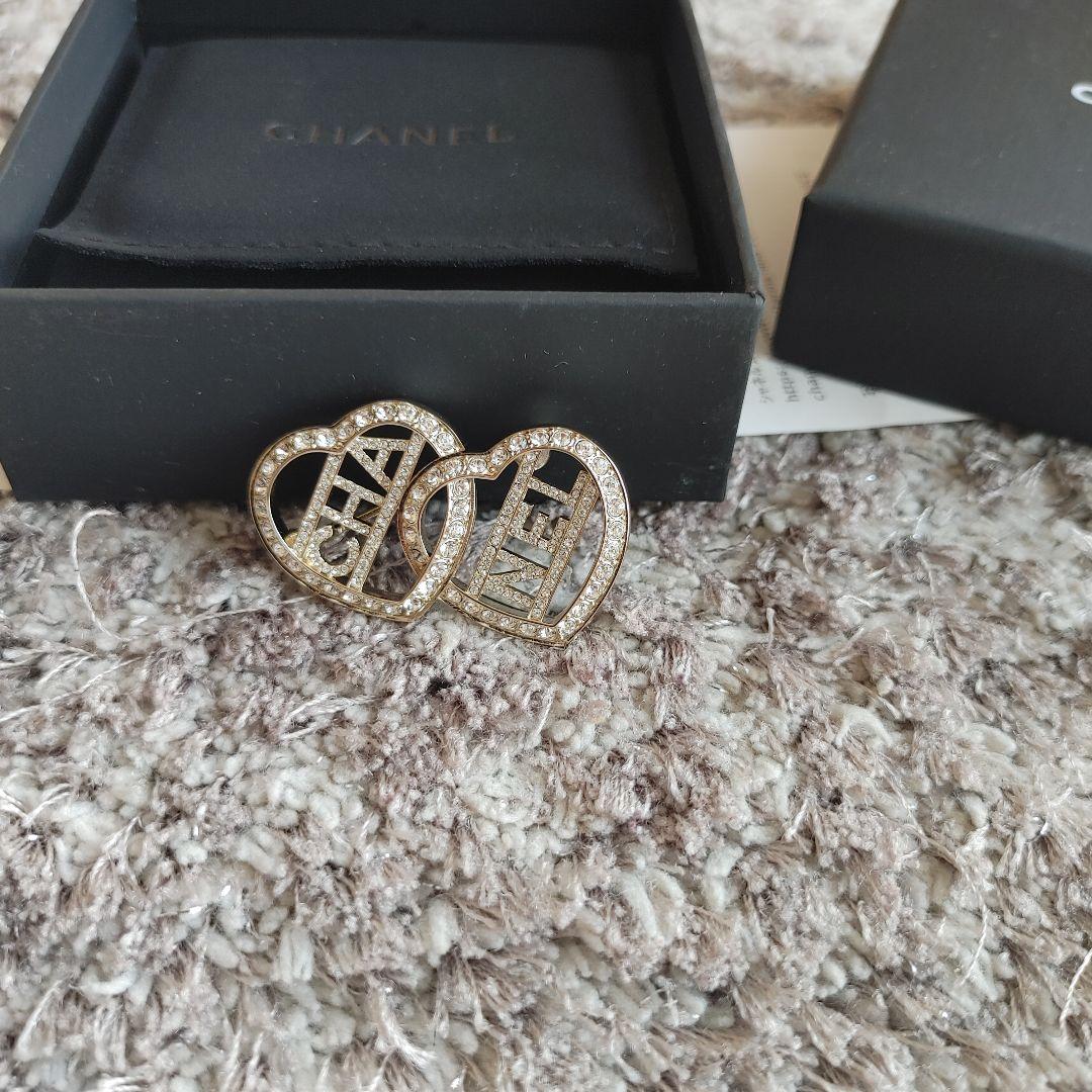 ハート ブローチ ゴールド