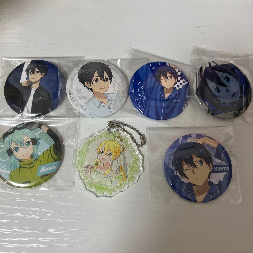 ソードアート・オンライン　SAO 映画　特典　缶バッジ