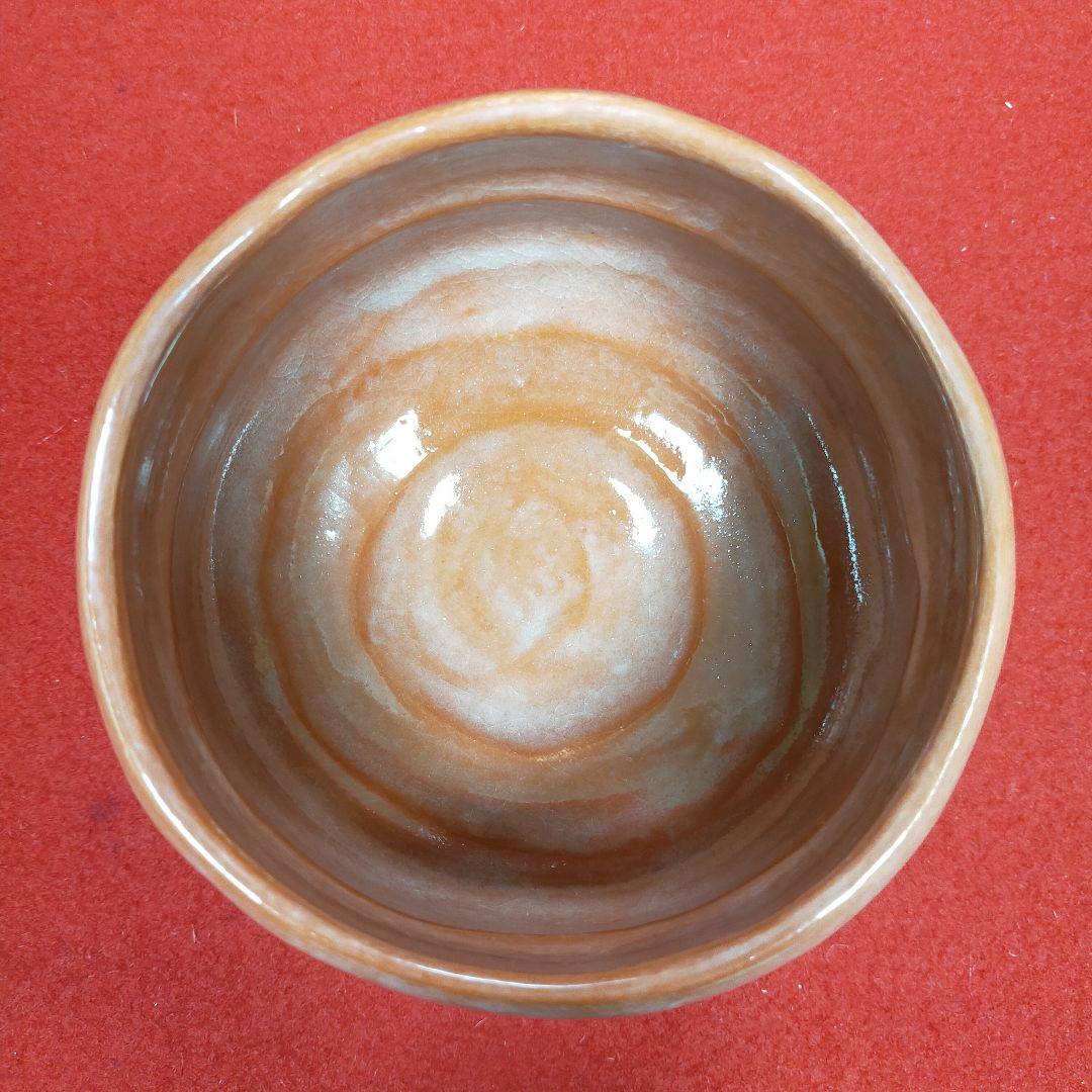 茶道茶碗　干支兎　赤茶碗　桂窯作　【新品未使用品】